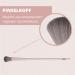 Parsa Beauty Nature Love Vegan Makeup Brush - Wheat Straw Foundation Brush for Even Application & Extra Soft Synthetic Hair - Buy Online on GoSupps.com