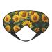 Yellow Sunflowers Sleep Mask-Adjustable Breathable Fashionable Eye Mask for A Comfortable Sleep Experience