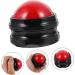 Buy Tovinanna 1stk Massage Globe - Portable Trigger Point Fitness Ball for Effective Exercise & Recovery | Red Gym Accessory (6.5x6.1cm) - Buy Online on GoSupps.com