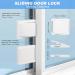 Vicloon Child Locking Sliding Door Locks - 2 Pack No Drill Safety Locks for Windows & Closets - Buy Online on GoSupps.com