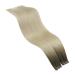 Youngsee Virgin Weft Extensions | Real Hair Balayage Ombre | 45cm Genius Weft for Weaving | #9A/10/800 | 25g Brown to Blonde - Buy Online on GoSupps.com