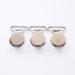 Sutoyuen 1 Pacifier Suspender Clips with Plastic Teeth Insert - Set of 10 Silver Pacifier Holders for Crafts and Baby Accessories - Buy Online on GoSupps.com