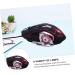 minkissy Gaming Mouse Optical Computer Rgb Gaming Corded Ergonomic Gamer Mute Gaming Game Mice Mouse for Laptop Wired Led Game Mouse Mechanical Metal Brushed Bottom Plate V6 - Buy Online on GoSupps.com