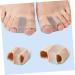 Hemoton 4pcs Toe Straightener Wraps Big Toe Separator with Adjustable Silicone Dividers - Foot Care Supplies for Toe Separation and Pain Relief - Buy Online on GoSupps.com