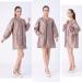 Unisex Professional Salon Smock | Stylist Jacket & Cosmetology Uniform | Gold-Red Hairdressing Cape for Spa & Clients (M - Buy Online on GoSupps.com