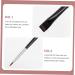 NOLITOY 6pcs Eyeliner Makeup Brush Angled Makeup Brush Line Fine Practical Eyeliner Brush Make up Flat Brush - Buy Online on GoSupps.com