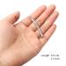 12-Piece Silver Rhinestone Bobby Pins for Women - Crystal Hair Clips for Prom and Special Occasions - Buy Online on GoSupps.com
