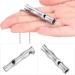 Durable Dilwe Stainless Steel Triller Pipe Whistle for Hiking Camping & Survival - Emergency Signal Tool with Chain - Buy Online on GoSupps.com