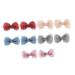 minkissy 5 Pairs Bow Hairpin Little Girl Tiara Kids Hair Clips for Girls Hair Accessories for Kids Bow Hair Clip Bow Headdress Clips Headpiece for Women Bow Hair Barrette Girl Hair Pin Miss