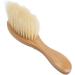 Soft Bristle Neck Duster Cleaning Brush for Face and Hair Ergonomic Design for Broken Hair Cleaning Wood Handle - Buy Online on GoSupps.com