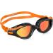 SwimStars Adult Swim Goggles - Anti-Fog UV Protection, No Leaking, Orange/Black Mirrored Lens for Pool & Open Water Swimming - Buy Online on GoSupps.com