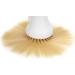 Soft Hair Neck Duster Brush with Talcum Powder Press Salon & Travel Styling Tool for Fine & Soft Hair (White) - Buy Online on GoSupps.com