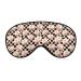 Fried Eggs with Bacon Slices Sleep Mask for Women Adjustable Sleeping Eye Shades Cover with Elastic Strap