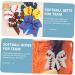 Mikinona Baseball Bows for Girl Softball Bow Hair Tie Hair Ties for Hair Clips for Hair Accessories for Cheer Bows Cheerleader Bows for Girls Bows for Cheerleaders Woman Ribbon Bow Tie - Buy Online on GoSupps.com