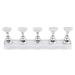 Lukasz New Magnetic Acrylic Manicure Tools Nail Practice Hand Nail Exercise Base Nail Supplies Nail Tips Silver Display