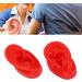 Silicone Ear Model - Human Ear Display for Jewelry & Hearing Aid Practice (Red) - Buy Online on GoSupps.com