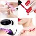 Buy Sinzon 120W Nail Dryer - Professional LED/UV Lamp with Touchscreen 4 Timers Auto Sensor & 33 LEDs for All Gel Nail Polish - Buy Online on GoSupps.com