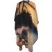 Sunset Beach Printed Hair Cutting Cape - Professional 55x66in Polyester Cape for Smooth Haircuts | No Sticky Hair Accessories - Buy Online on GoSupps.com