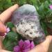 QGKLTSNA Natural raw Rainbow Fluorite Rock 1pc Suitable for Furniture Decoration - Buy Online on GoSupps.com