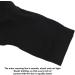 Universal Double Shoulder Support Brace Wrap Cotton Tencel Compression Shoulder Arm Warmers for Men Women Black - Buy Online on GoSupps.com