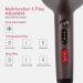 ADITAM Ionic Ceramic Hair Dryer Professional Lightweight Hairdryer Salon Blow Dryer with Nozzle Attachment Double The Comfort - Buy Online on GoSupps.com