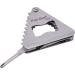 VEBODI Surf Fin Key Tool with 6 FCS Screws | Multi-Functional Surfing Accessory for Surfers | Includes Wax Comb, Scraper, Bottle Opener, and Keychain - Buy Online on GoSupps.com