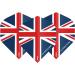 RED DRAGON Hardcore Union Jack Dart Flights - 5 Sets (15 Flights) | Extra Thick Standard Design - Buy Online on GoSupps.com