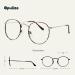 Opulize Sol Reading Glasses - 2 Pack Anti-Reflective Blue Light Filter Retro Round Metal Frame Tortoise Brown/Gold 1 Diopter | Improve Sleep & Eye Comfort for Gaming - Buy Online on GoSupps.com