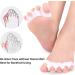 5-Hole Gel Toe Spacers & Stretchers for Men & Women - Correct Hammer & Overlapping Toes (1 Pair) - Buy Online on GoSupps.com