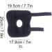 Dog Rear Leg Brace Waterproof Dog Brace Canine Rear Hock Support Prevent Licking for Puppy for Leg Wounds (XL) - Buy Online on GoSupps.com