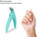 False Nail Tip Clipper Adjustable DIY Stainless Steel Nail Tip Cutter Manicure for Square Nail (Green) - Buy Online on GoSupps.com