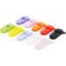 Bocotoer Pacifier Clips Set - 50 Colorful Baby Clip Chains | Plastic T Pacifier Chains for Secure Teething & Soothing - Buy Online on GoSupps.com
