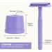 KINGHOOD Purple Metal Razor Stand - 0.43 Opening Dia - For Men and Women - Shaving Razor Holder - Buy Online on GoSupps.com