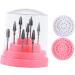 POPETPOP 1pc 48 Nails Drill Bits Nail Drill Bit Organizer Nail Bit Organizer Nail Bit Holder Container Nail Grinding Head Storage Display Holder Stand Nail Drill Bit Holder Written Manicure Size 1 Pink - Buy Online on GoSupps.com