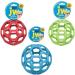 JW Hol-ee Roller Small Dog Toy - Durable Rubber Treat Ball for Chew Dispensing - Assorted Colors - Buy Online on GoSupps.com