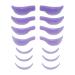 Eyelash Lift - Soft Eyelash Curler Pad | Reusable Lash Lift With Silicone Eyelash Perming Curler Makeup Tools | 7 Pairs Silicone Reusable Lift Lash Rods Lifting Pads For Eyelash Extensions Purple 7 Pairs