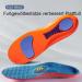 OVEALLGO Norelie Orthopedic Insoles - 2 Pair Comfysole Pressure Relief Inserts (Orange Size 45-46) - International Shipping Available - Buy Online on GoSupps.com
