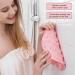 Wall-Mounted Shower Foot & Back Scrubber with Suction Cups - Silicone Bath Massage Cushion Brush for Gentle Exfoliating - Gray - Buy Online on GoSupps.com