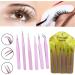 6pcs Anti-Static Tweezers Set - Precision Stainless Steel for Eyebrows Eyelashes & BGA Electronics | International Shipping - Buy Online on GoSupps.com