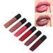 Buy Set A: Non-Fading Matte Lip Gloss & Color - 6 Safe Shades for Easy Makeup | International Shipping - Buy Online on GoSupps.com