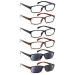 Cojwis reading glasses 6 pack men and women quality spring hinge blue light filter readers (6 color mix-6 1.75) 6 color mix-6 1.75 x