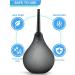 Onegreen Silicone Reusable Enema Kit - 224ML, 2 Pcs Shower Head Attachment - Constipation Relief for Men and Women - Black - Buy Online on GoSupps.com