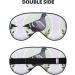 Grey Pigeon Print Soft Sleep Eye Mask | Breathable Female Eye Patch for Travel & Relaxation - International Shipping Available - Buy Online on GoSupps.com