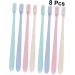 Buy TOVINANNA Travel Toothbrush Set - 2 Boxes of 8 Pieces with Caps for Ultimate Hygiene - Buy Online on GoSupps.com