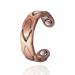 Copper Rings for Women Pure Copper Adjustable Rhombus Magnetic Ring Copper Jewelry (0936Q)