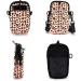 COOWOON GASSI PACK: Stylish Crossbody Dog Bag with Poop Bag Dispenser - Ideal for Walking Training & Running - Pink Leopard Design - Buy Online on GoSupps.com