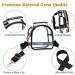 COROMAY Clear Stadium Approved Purse for Women - See Through Clear Handbag in Black - Buy Online on GoSupps.com