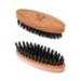 ZEUS 100% Boar Bristle Pocket Beard Brush for Men, Travel Beard Hair Brush - Made in Germany (2 PACK (SOFT & FIRM))