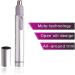 Mini Battery-Powered Nose & Ear Hair Trimmer - Stainless Steel Blades for Precision Grooming | Global Shipping Available - Buy Online on GoSupps.com