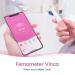 Femometer Smart Basal Thermometer - High-Precision BBT Thermometer for Ovulation & Fertility Tracking with Femometer App Sync - Gold - Buy Online on GoSupps.com